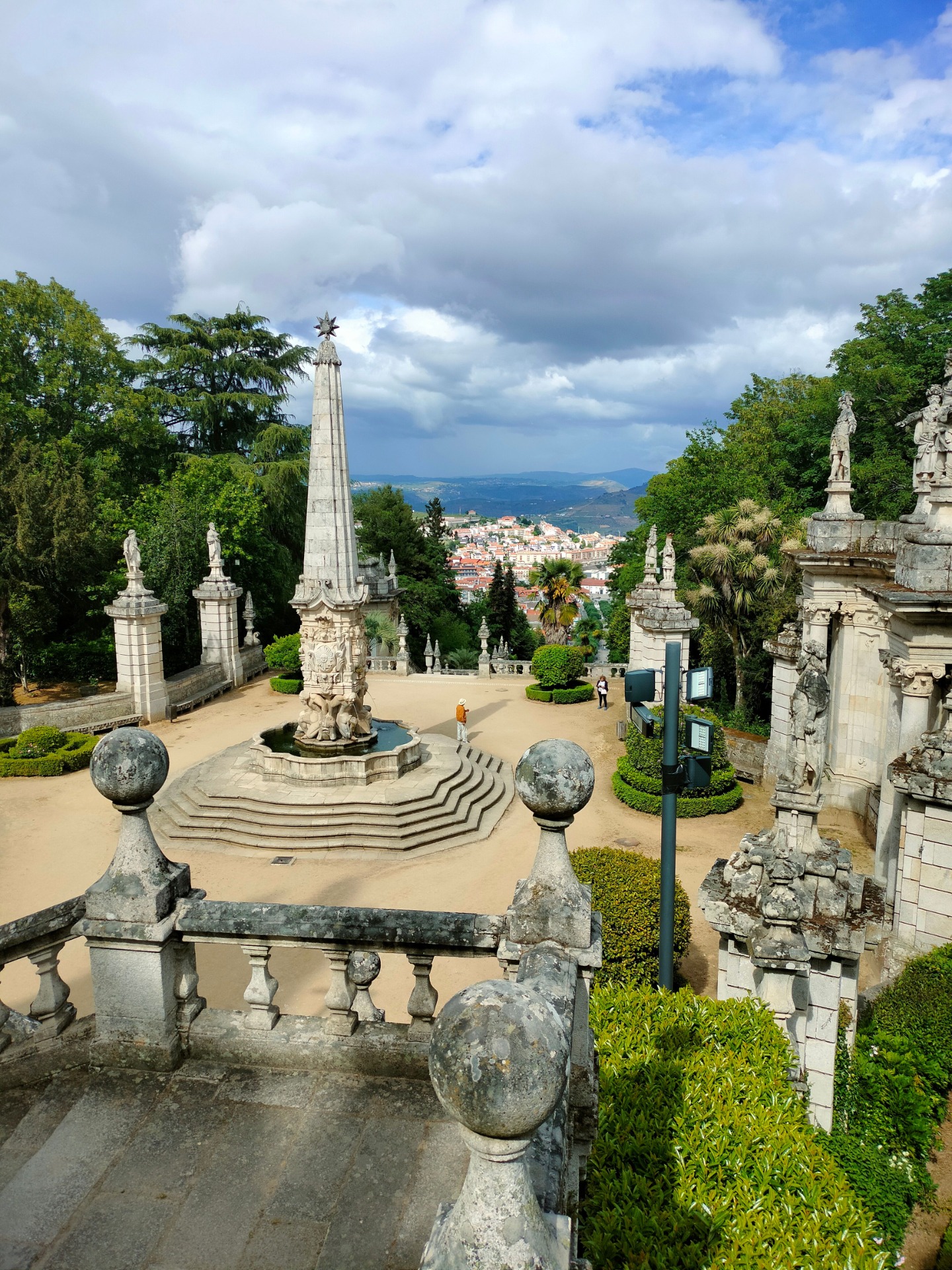 Fantastic views over the city from Bom Jesus.